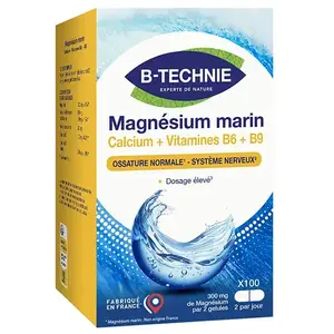 Biotechnie Magnésium Calcium 100 gélules pas cher