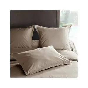 Comparateur de prix : Taie d'oreiller percale Méline 2 LABELIS SIM - Lin - 50 x 70 cm