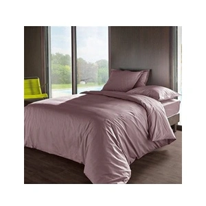 Labellism' Housse De Couette Prune En Percale 220 X 240 Cm