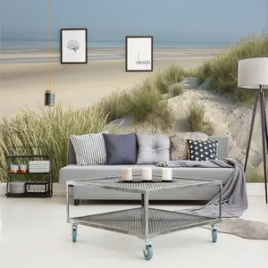 PLAGE Papier peint intissé 250 cm X 270 cm - Décoration murale avec ph...