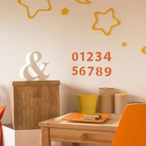 PLAGE Pochoir lettres & chiffres, pochoirs chiffre 3, réutilisable, pour personnalisation, 9,5 cm x 9,5 cm pas cher