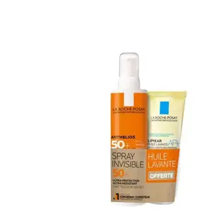 La Roche-Posay Anthelios Crème Solaire en Spray Invisible Corps Spf50+... pas cher