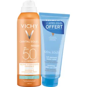 VICHY - Capital Soleil - Brume Hydratante Invisible Spf50 - 300ml pas cher
