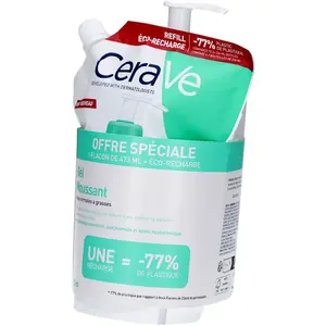 Cerave Gel Moussant + Eco RechargeVendu parparasanteonline