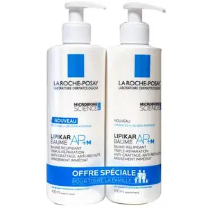La Roche-Posay Lipikar Baume AP+M 2x400ml pas cher