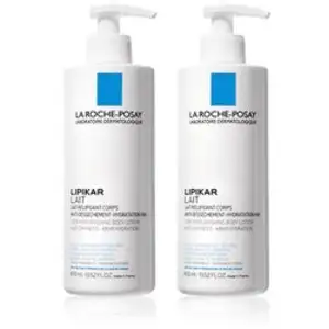 La Roche-Posay Lipikar Lait Corps Hydratant Lipikar Peaux Seches Et Sensibles 2x400mlVendu pardocmorris