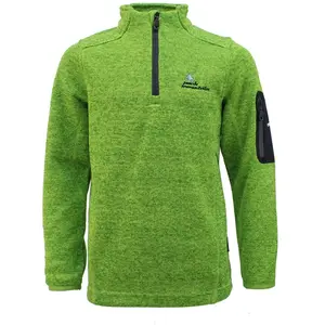 Peak Mountain Ecypa - Sweat Polaire vert 6 ans