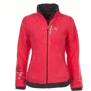 Peak Mountain Blouson polaire femme ARIL corail S pas cher