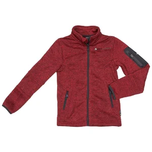Peak Mountain Polaire garçon ECEMAILLE rouge 4 ans pas cher