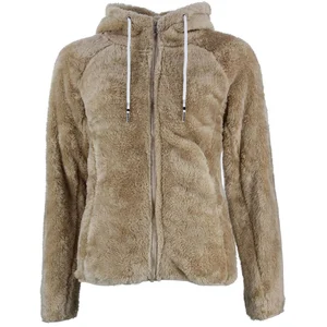 Peak Mountain Blouson polaire à capuche femme ALANZO camel XL pas cher