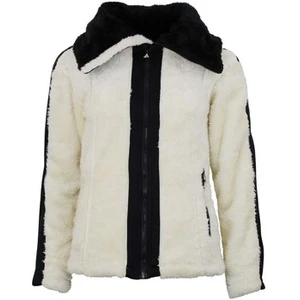 Peak Mountain Blouson polaire femme AREVA écru S pas cher