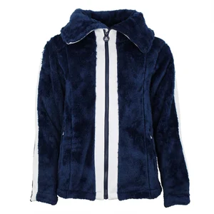 Peak Mountain Blouson polaire femme AREVA bleu marine XL pas cher