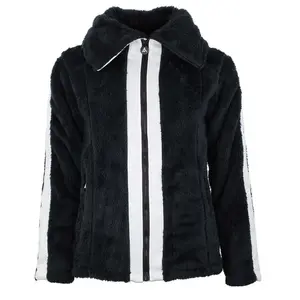 Peak Mountain Blouson polaire femme AREVA noir L pas cher