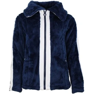 Peak Mountain Blouson polaire femme AREVA bleu marine S pas cher