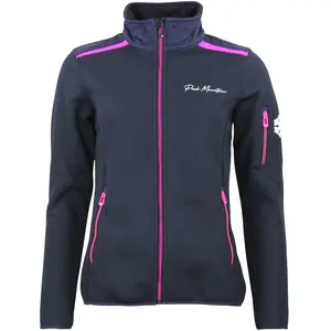 Peak Mountain Blouson polaire femme ACHILLE bleu marine M pas cher