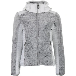 Peak Mountain Blouson polaire femme AMARANT blanc M