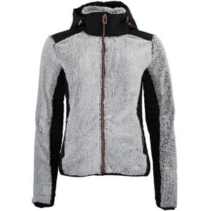 Peak Mountain Blouson polaire femme AMARANT noir S pas cher