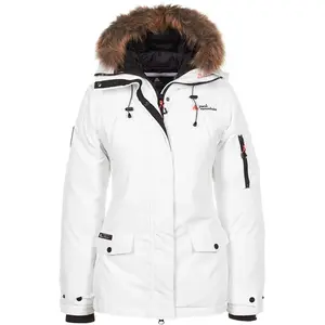 Comparateur de prix : Parka De Ski Avec Vraie Fourrure Femme Akadoz