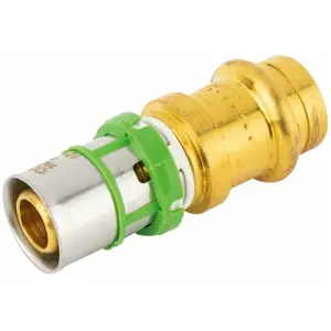 Raccord adaptateur droit cuivre multicouche à sertir- Multicouche Ø 20 mm - Cuivre Ø 22 mm - Comap pas cher