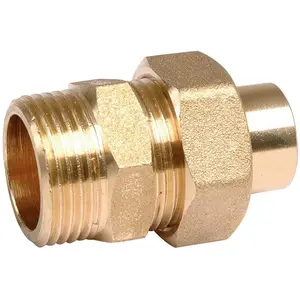 COMAP Riquier - Raccord union laiton droit à souder - m 1/2' - diamètre 12 mmVendu paramazon