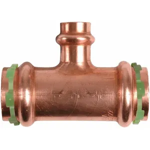 AALBERTS Raccord cuivre en T réduit à sertir - Femelle - Ø 54 - 35 - 54 mm - Aa... pas cher