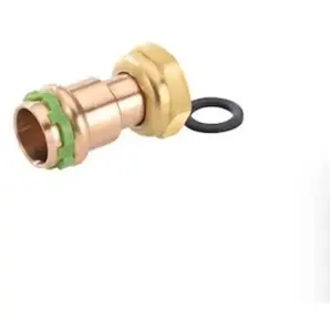 Aalberts Raccord cuivre à écrou libre SUDOPRESS FF 22xG3/4'' - - 6671302 pas cher