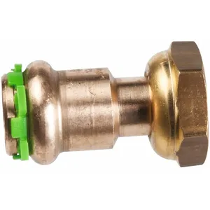 Aalberts Raccord cuivre à écrou libre SUDOPRESS FF 16xG1/2'' - - 6671282 pas cher