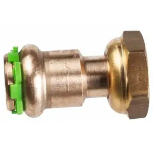 Comparateur de prix : Raccord cuivre droit avec écrou à sertir - F 1/2'' - Ø 12 mm - Aalbert...