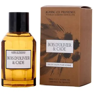 Comparateur de prix : Jeanne En Provence - Bois d'Olivier & Cade Eau de toilette 100 ml male