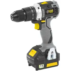 perceuse fartools visseuse 18.0 V avec batterie sans fil 3.0 Ah pas cher