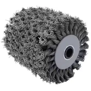 FARTOOLS Brosse métallique torsadée pour rénovateur - Moyeu plastique pas cher