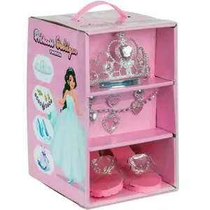Jeux de société set chaussures diademe bijoux WDK Partner 25,5x17,5x16... pas cher