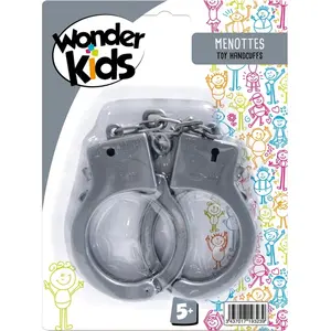 Jeux de société paire de menottes Wonderkids 19,3x1,6x14 cm pas cher