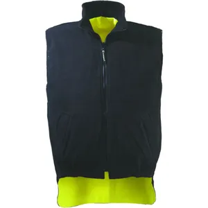 Coverguard - Gilet de travail polaire sans manche haute visibilité hi-... pas cher