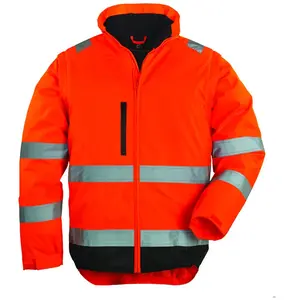 Comparateur de prix : Coverguard - Veste 2 en 1 de travail haute visibilité hi-way - Orange FLuo m - 44/46