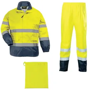 Comparateur de prix : Ensemble de pluie jaune / noire - Hi-Way - Taille L - Coverguard