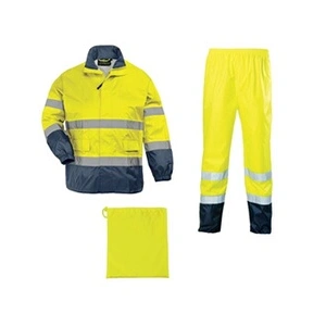 Comparateur de prix : Ensemble de pluie jaune / noire - Hi-Way - Taille XL - Coverguard