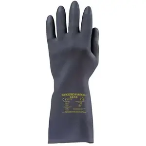 Comparateur de prix : Coverguard Gants De Manutention Eurochem 5310 Néoprène Noir Flocké - 9