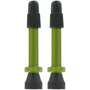 Var kit 2 valves tubeless aluminium 35 mm vert pas cher