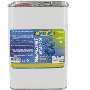 Comparateur de prix : Non communiqué Dégraissant de chaîne biodegradable acier Var Blanc 5 L VANL75400