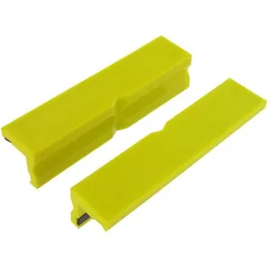 Jeu de mors plastique Var - vert - 100 mm pour étau d'établiVendu parbikeinn