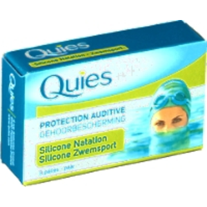 Quies maxi silicone natation 3 paires pas cher