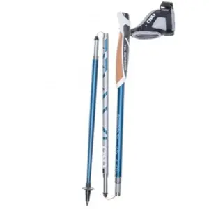 Comparateur de prix : Bâton de trail TSL Trail Alu 4 Cork PFBAA4130CSHA Bleu 130 cm