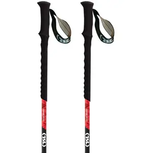 TSL Outdoor - Bâtons de randonnée - Tour Carbon 3 Cross Twist  - Rouge pas cher