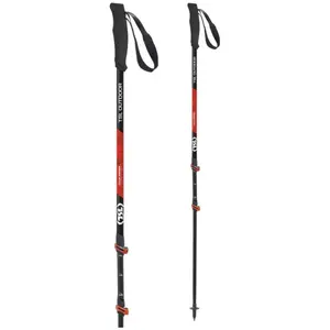 Comparateur de prix : TSL Outdoor Tour Carbon 3 Light - Bâtons randonnée 72,5 - 140 cm - Twist