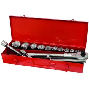Drakkar Equipement - Coffret métallique de douilles 3/4' - 14pc drakkar