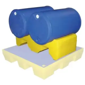 Sodise - Support pe pour 2 fûtes de 200 Litres pas cher
