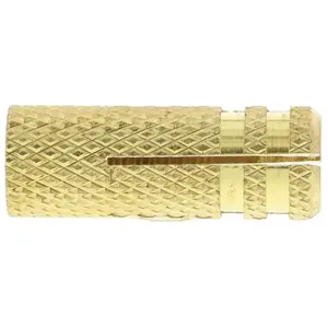 Comparateur de prix : Cheville laiton femelle M6x23 boîte de 100 - SPIT - 062450