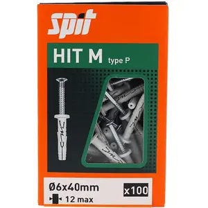 Comparateur de prix : Quincaillerie, visserie : Spit Hitm 6X40