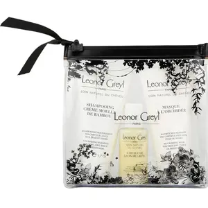 Comparateur de prix : Leonor Greyl Trousse De Voyage Cheveux Frises - Palme Bambou Orchidée 